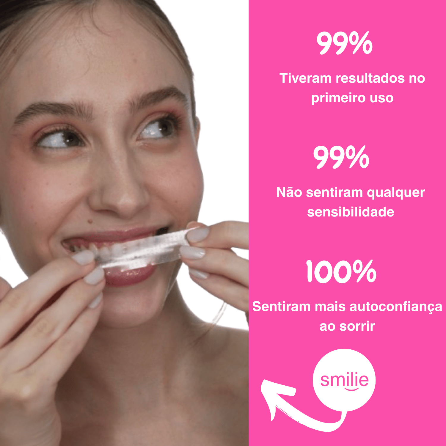 Fita Clareadora Smilie - Smilie